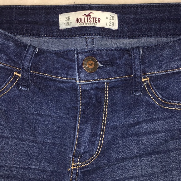 hollister dark wash jeans - Picture 3 of 3